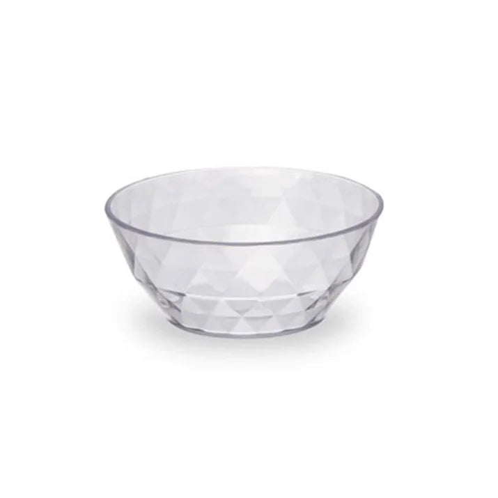 BOWL GRANDE FACETADO FACILA CRISTAL