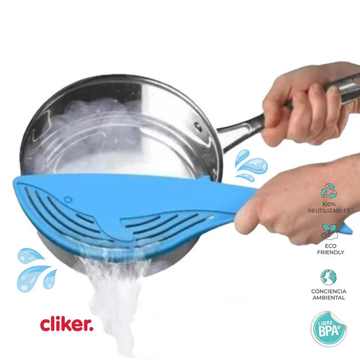 COLADOR PARA BORDE DE OLLA FACILA